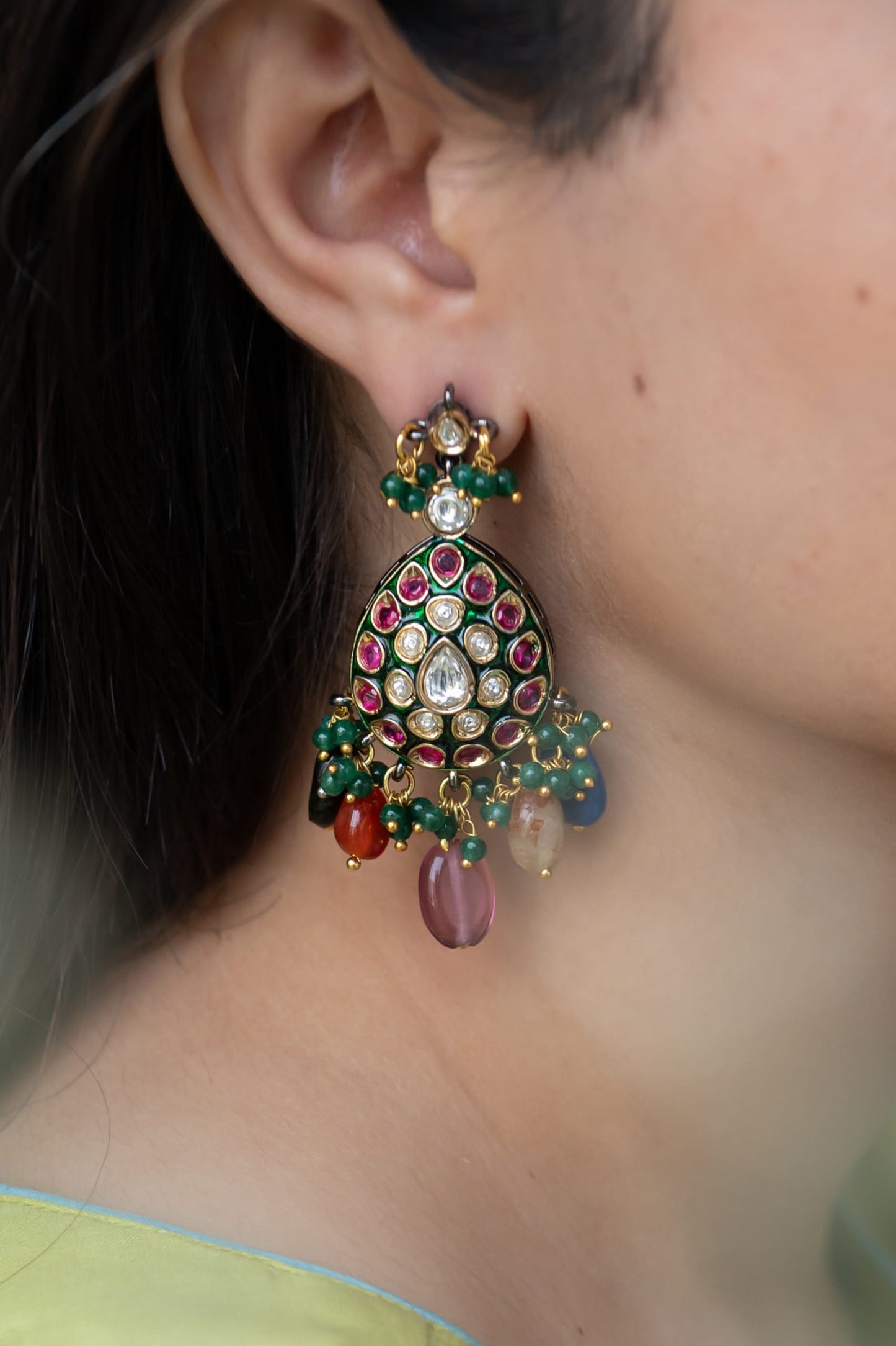 Polki Embellished Earrings