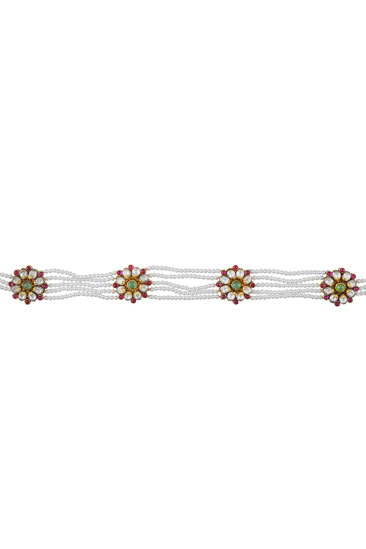 Lipika Embellished Floral Sheeshphool