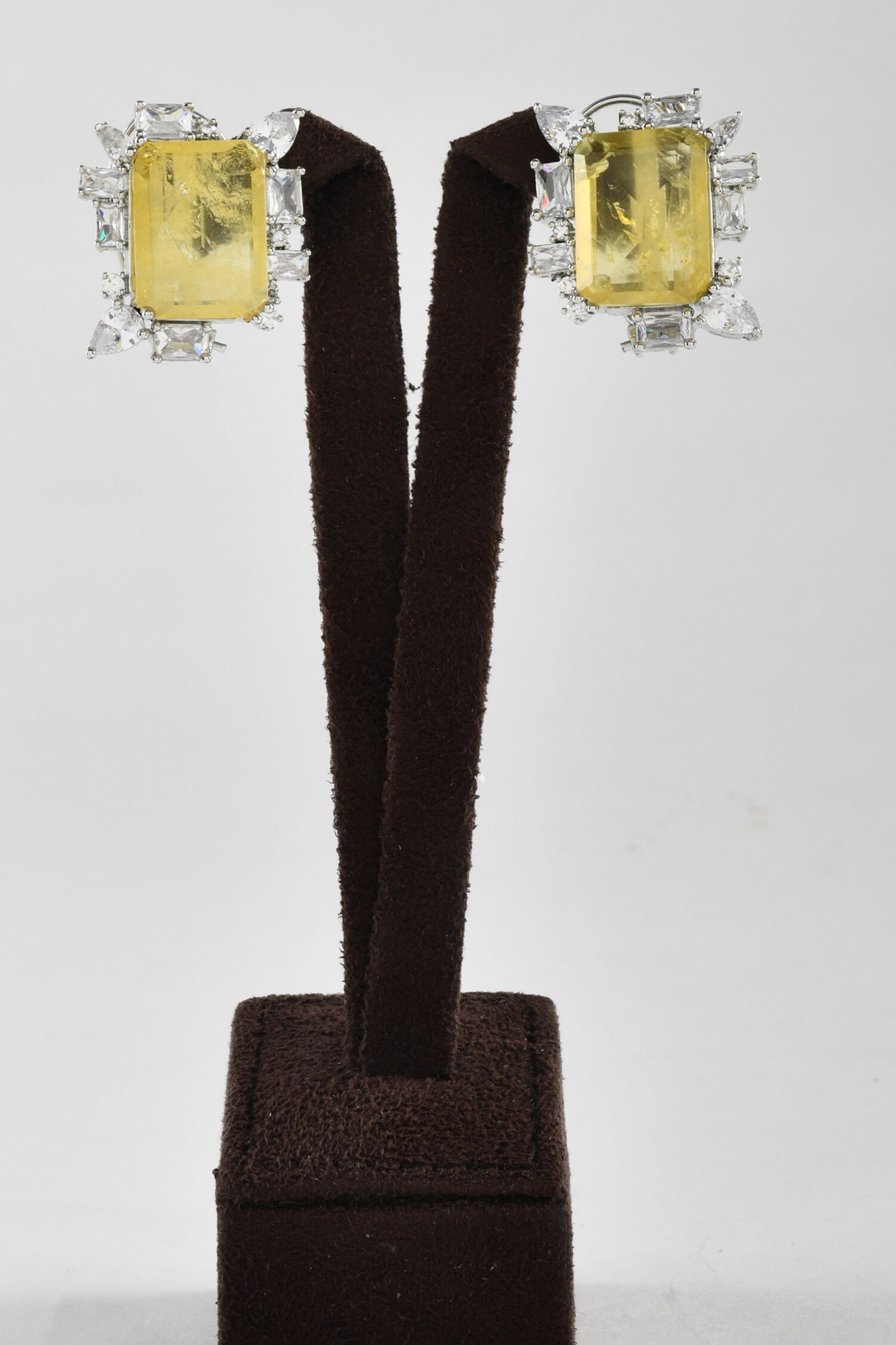 Royal Highness Geometric Stud Earrings