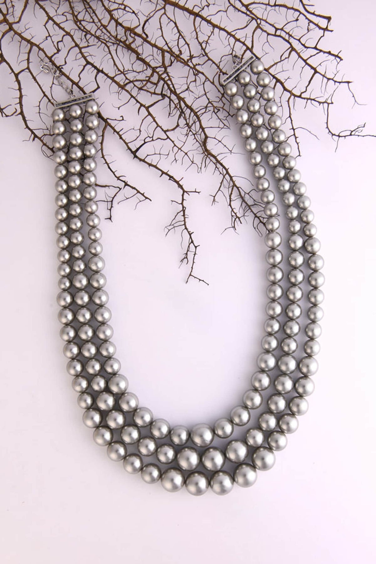 Moonlit Elegance Pearl Necklace