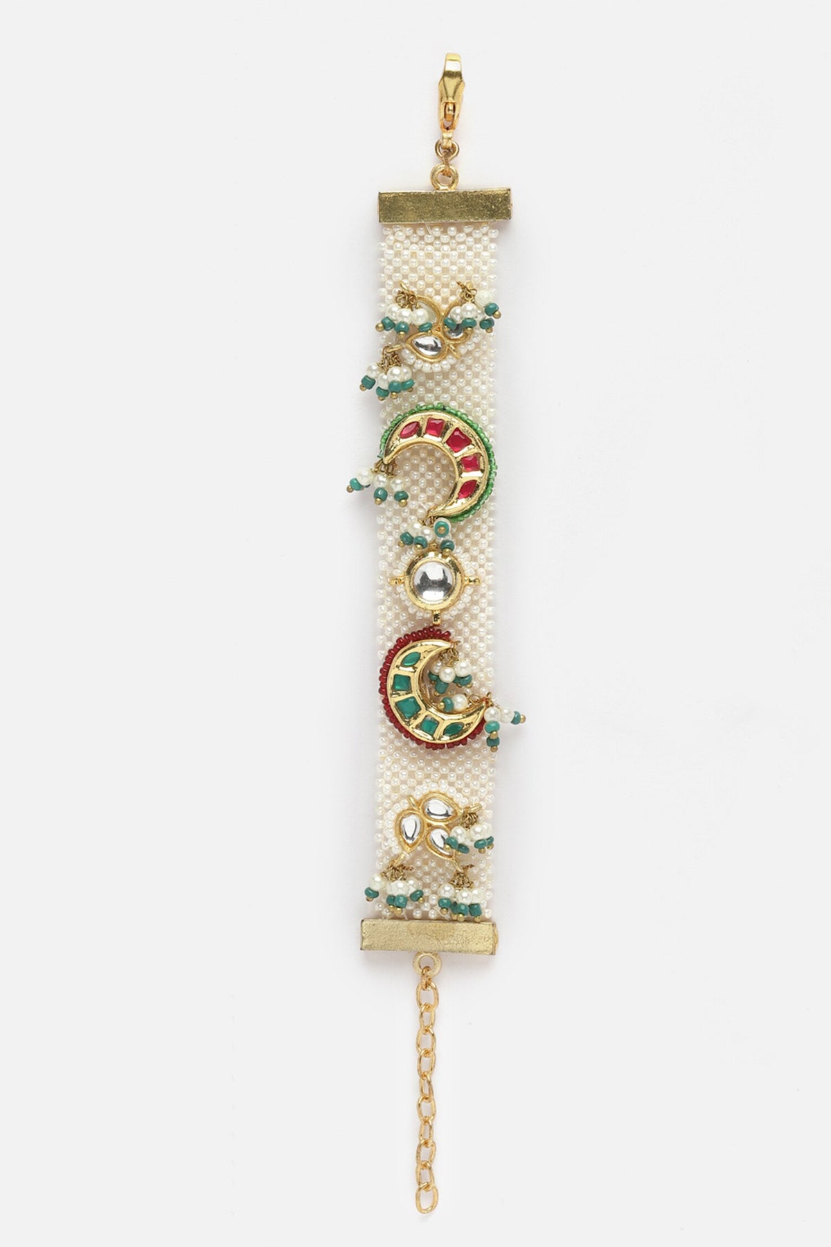 Natural Stone Embellished Bracelet