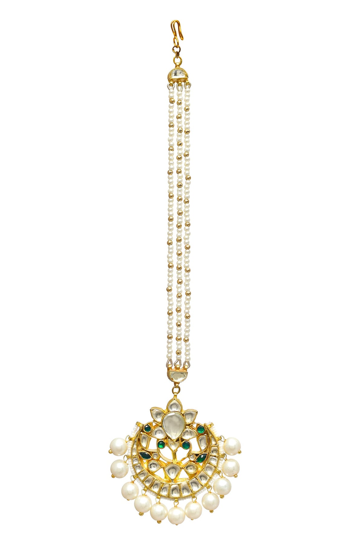 Kundan Jadau Cut Work Maangtikka