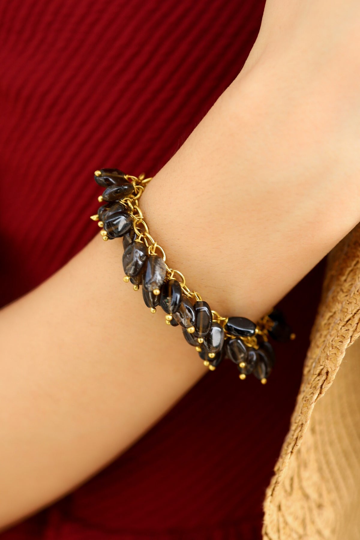 Stone Blink Embellished Bracelet