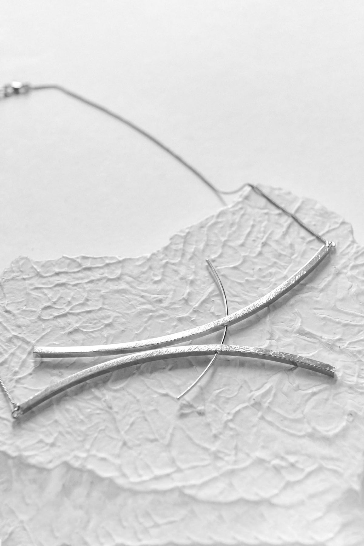 Ahei Stripe Carved Necklace