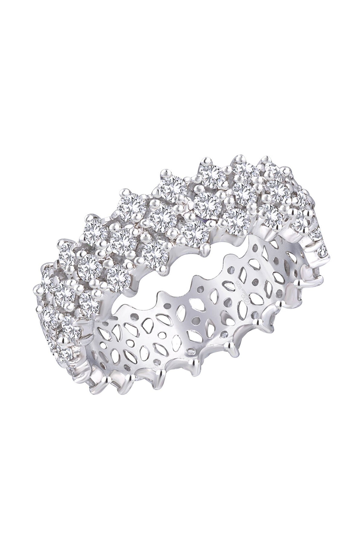 Eternity Swarovski Zirconia Embellished Ring