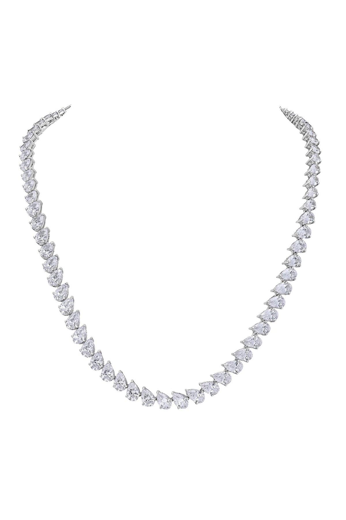 Solitaire Swarovski Zircon Embellished Necklace