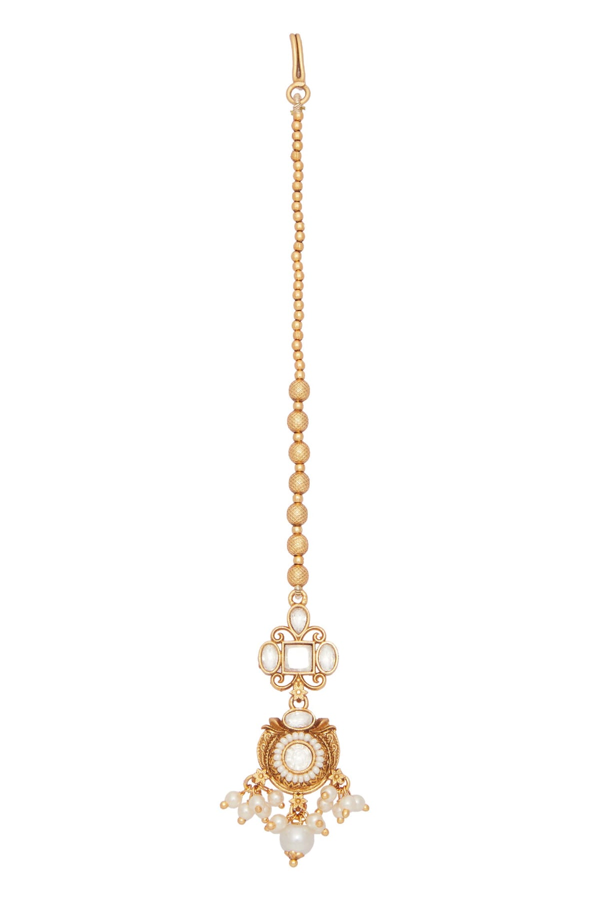 Polki Embellished Necklace Set