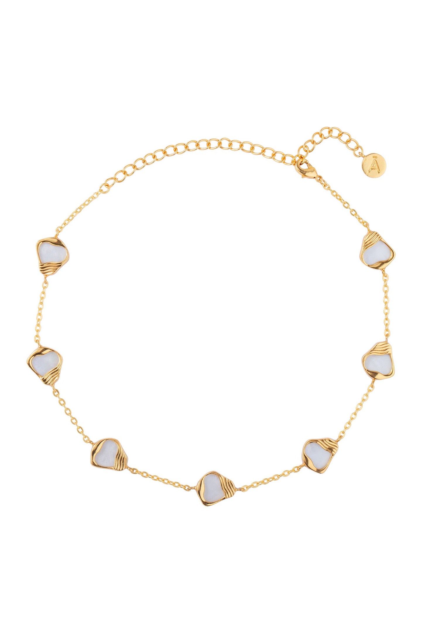 Ibu Stone Embellished Chain Necklace