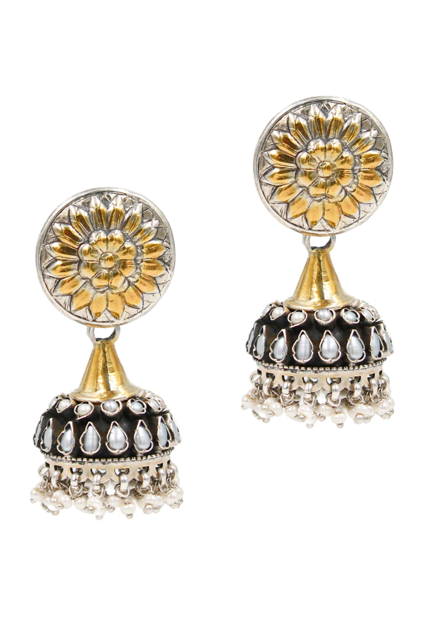 Two Toned Jhumkas
