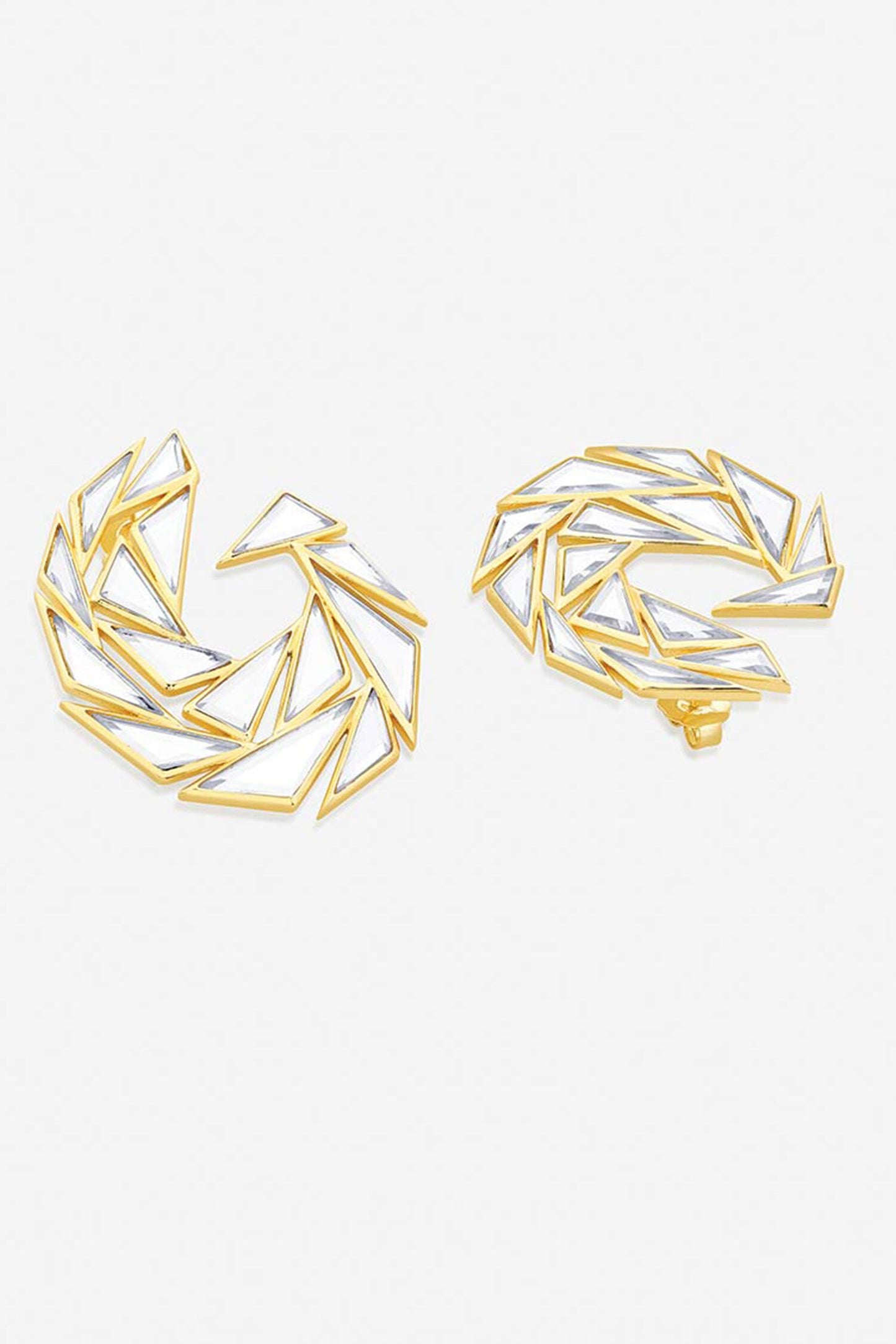Demi Goddess Divine Mirror Earrings