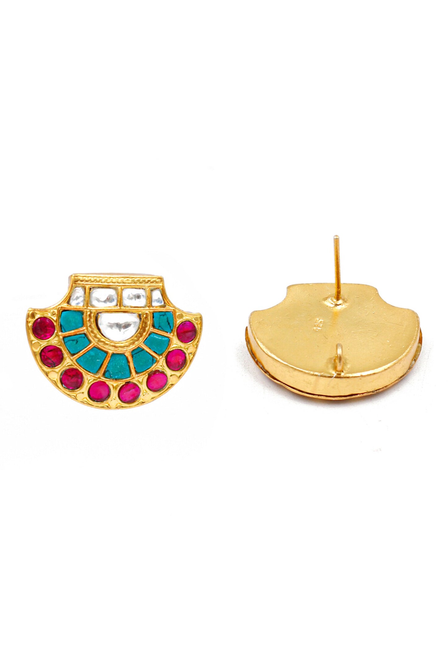 Stone Embellished Studs