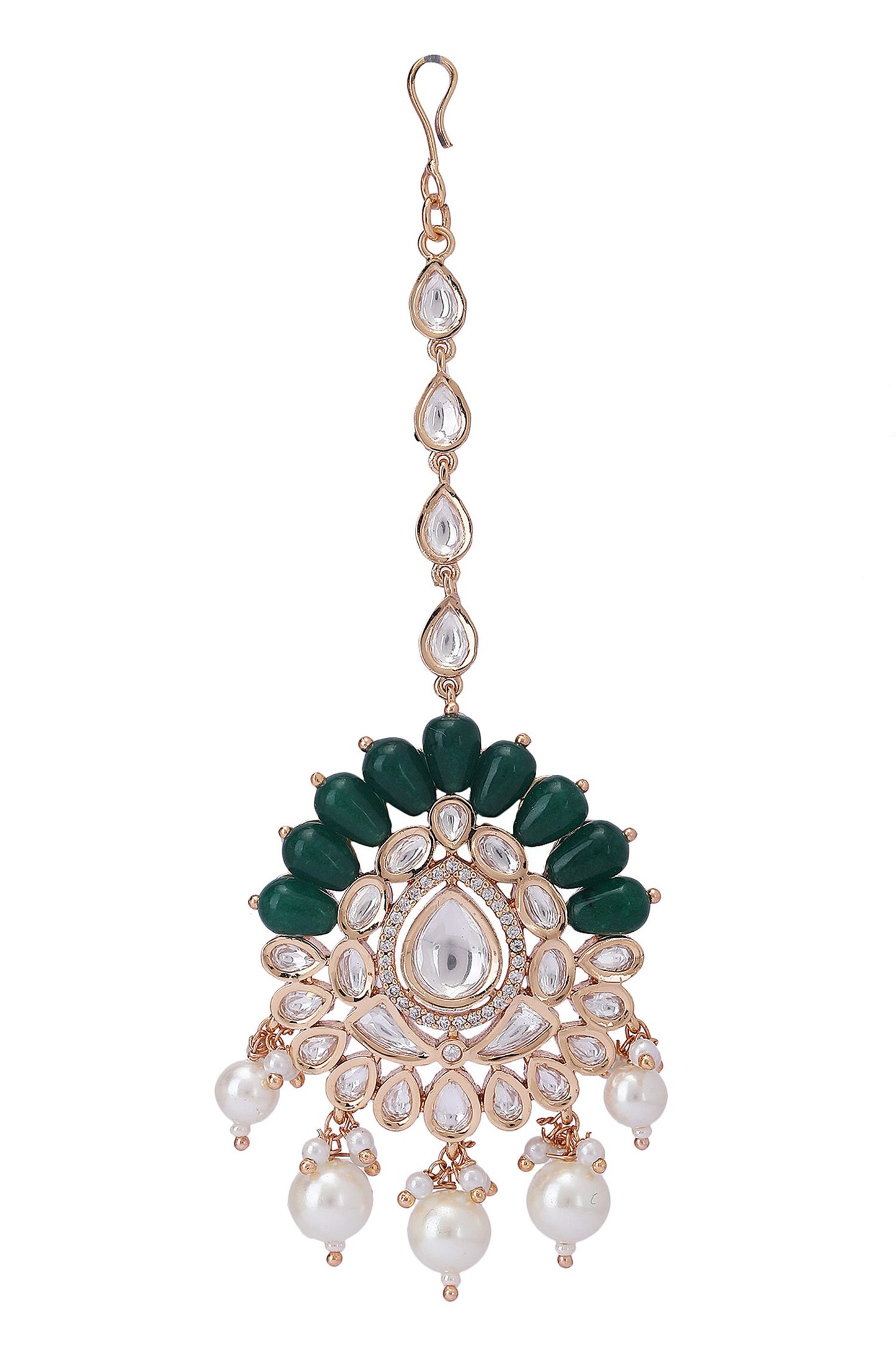 Stone Embellished Necklace Set