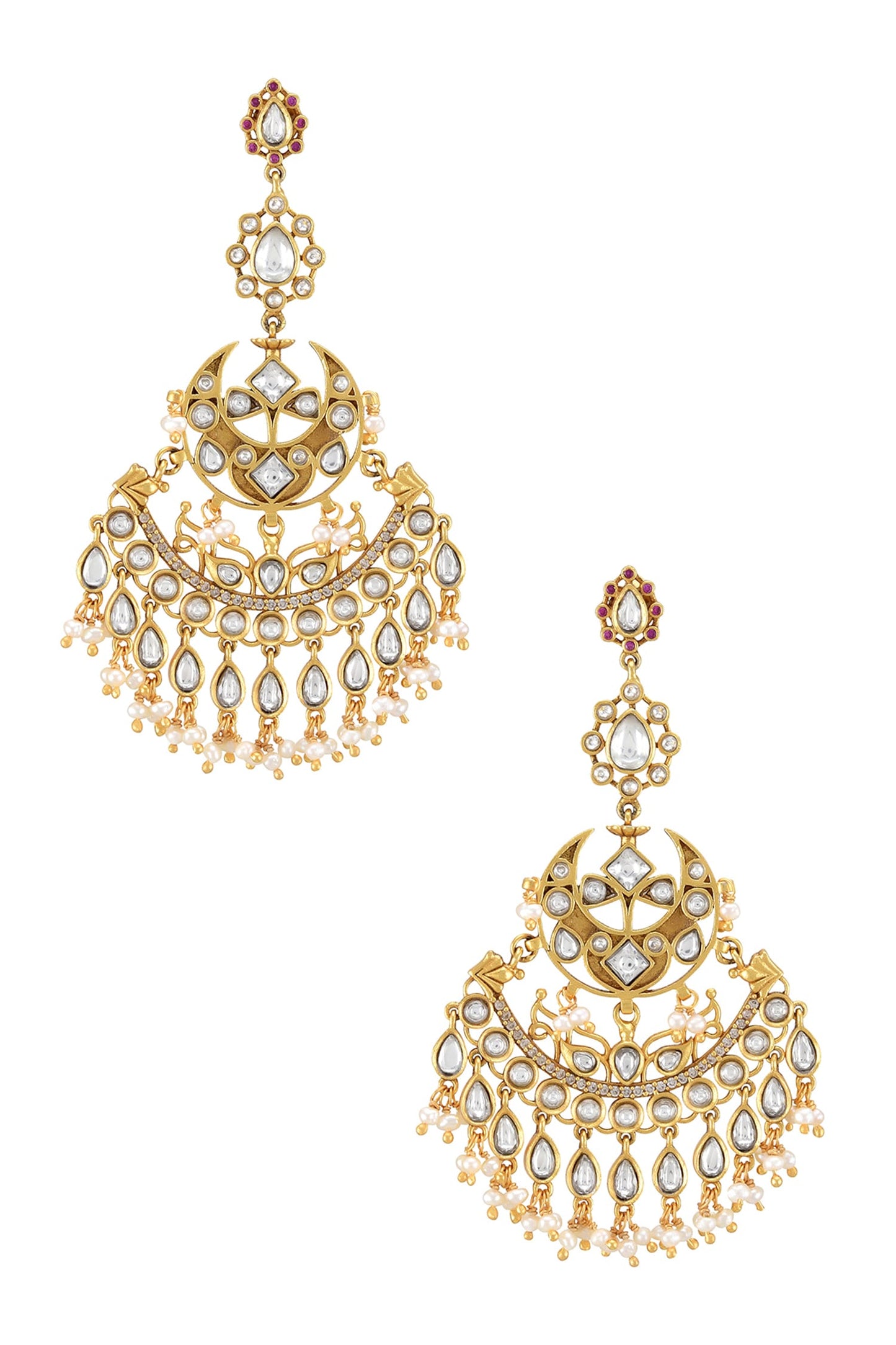 Malaya Floral Cutwork Earrings