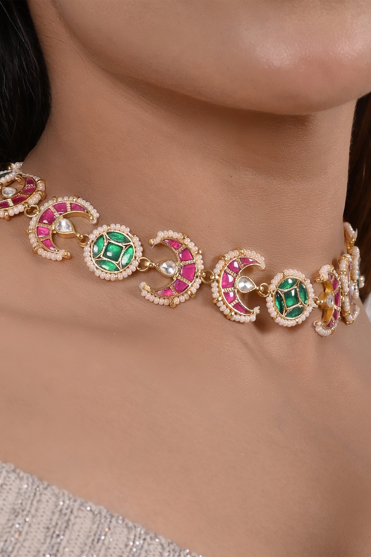 Stone Studded Choker