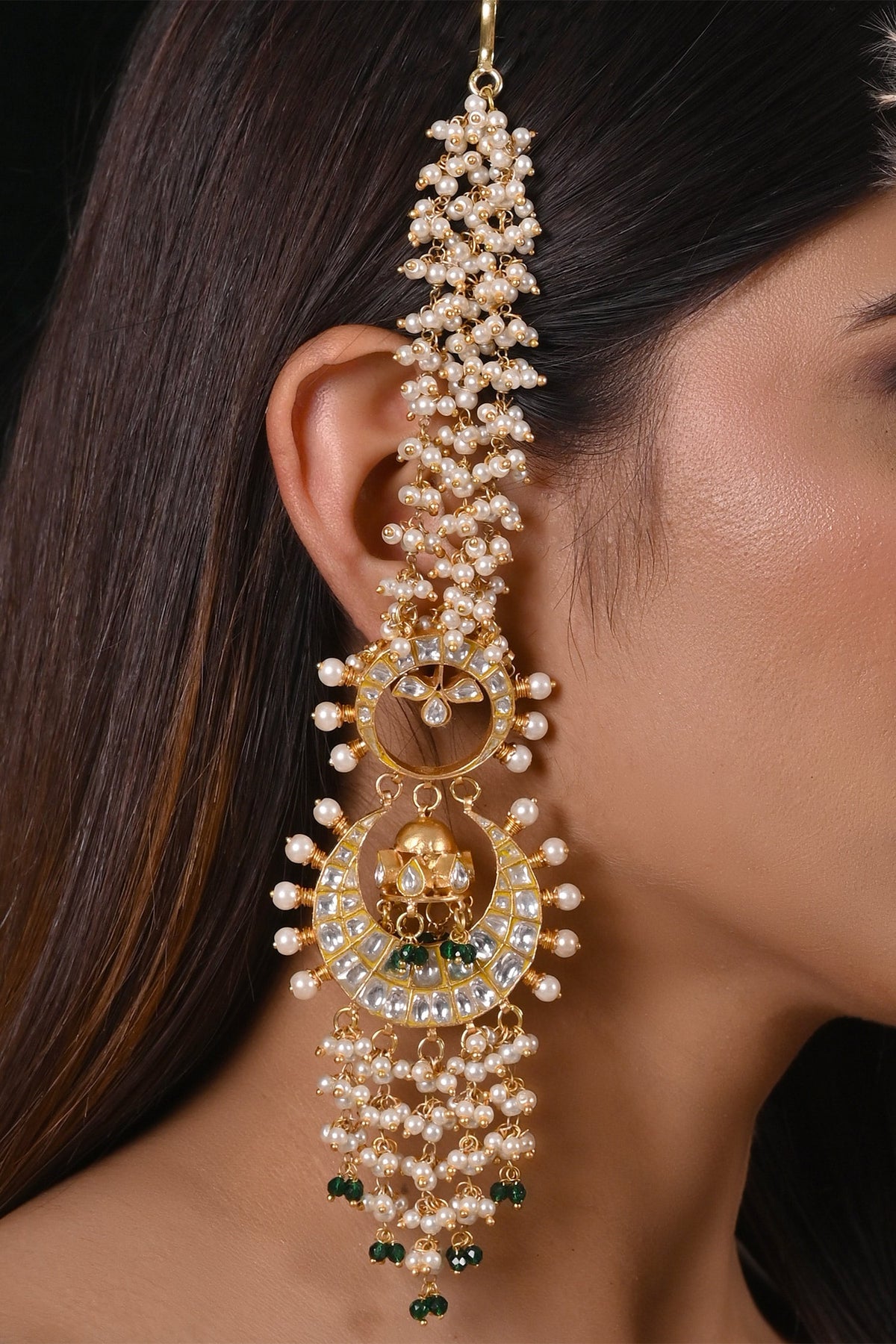 Stone Embellished Chandbalis