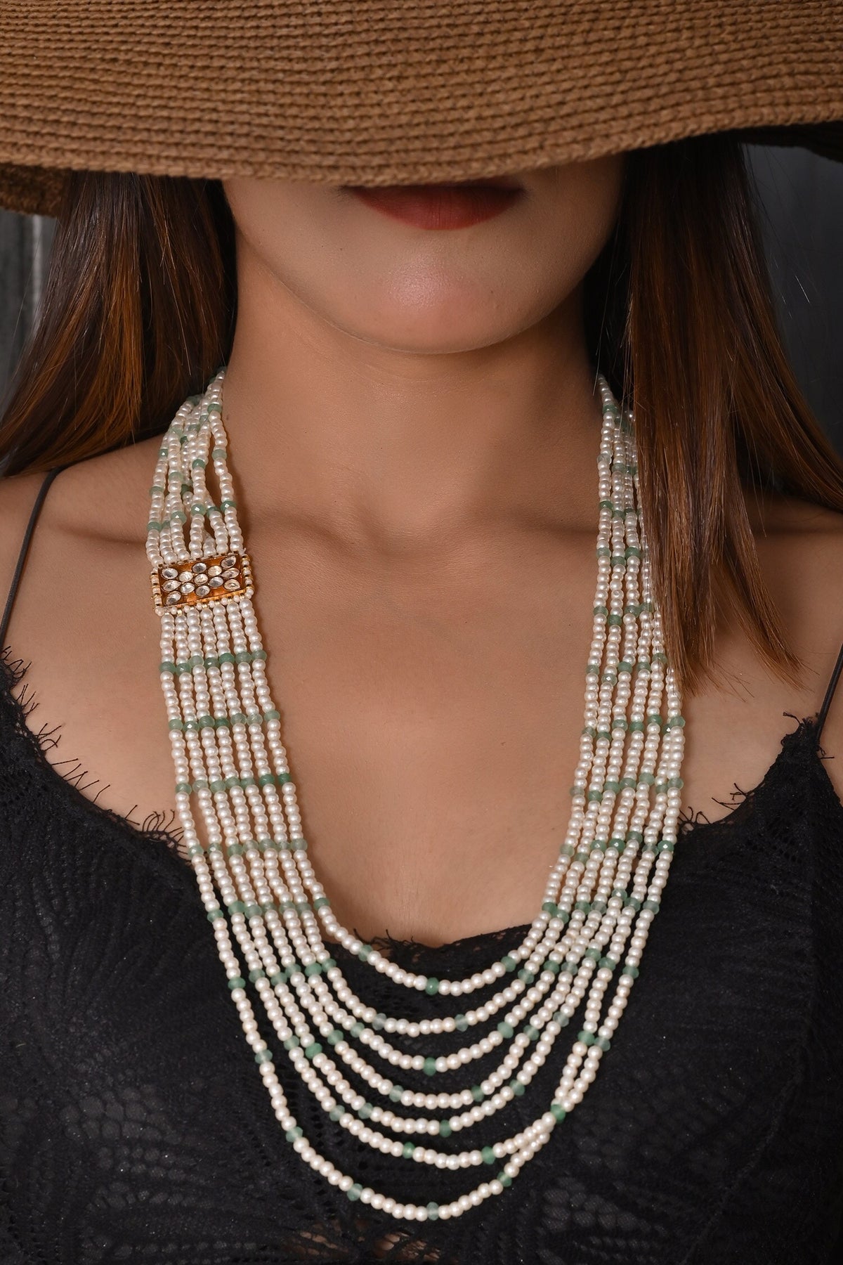 Kundan Embellished Mala