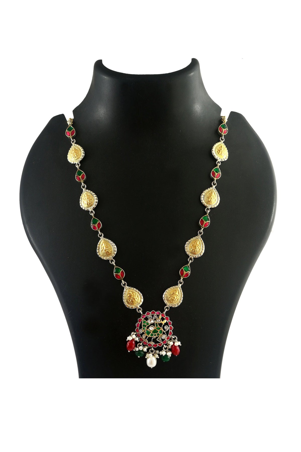 Peacock Kundan Jadau Necklace