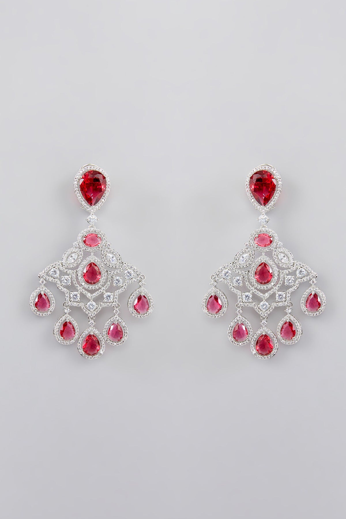 Diamond & Stone Studded Danglers