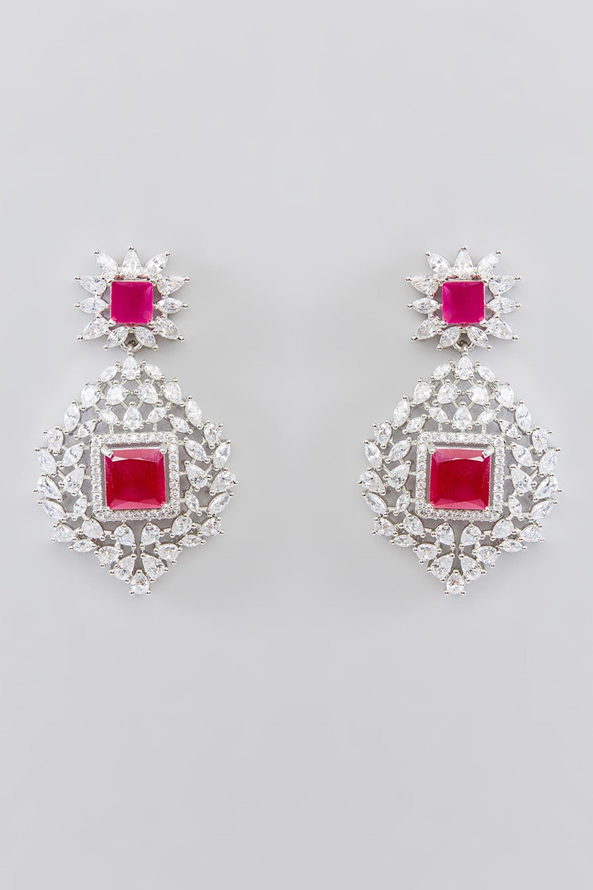 Double Layered Embellished Necklace Set
