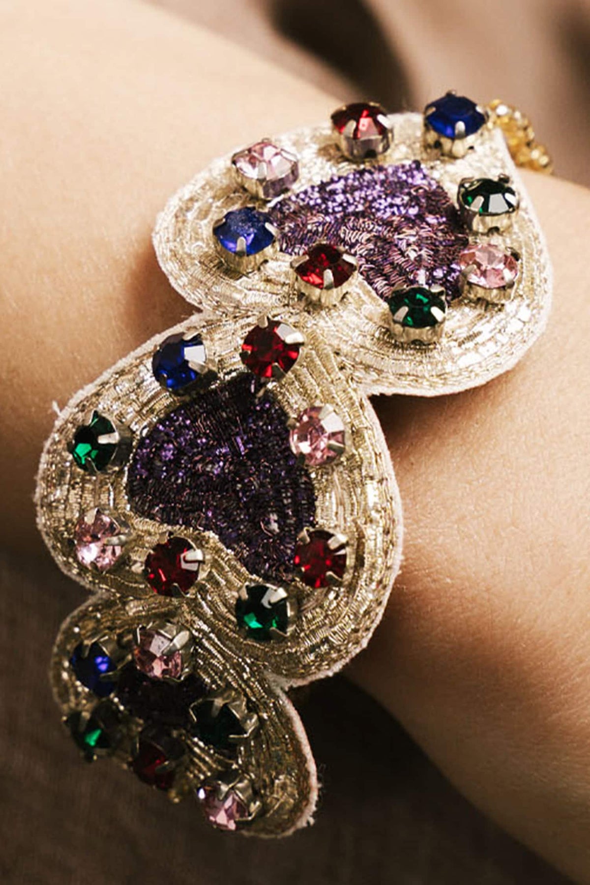 Dil Vil Gemstone Embellished Bracelet