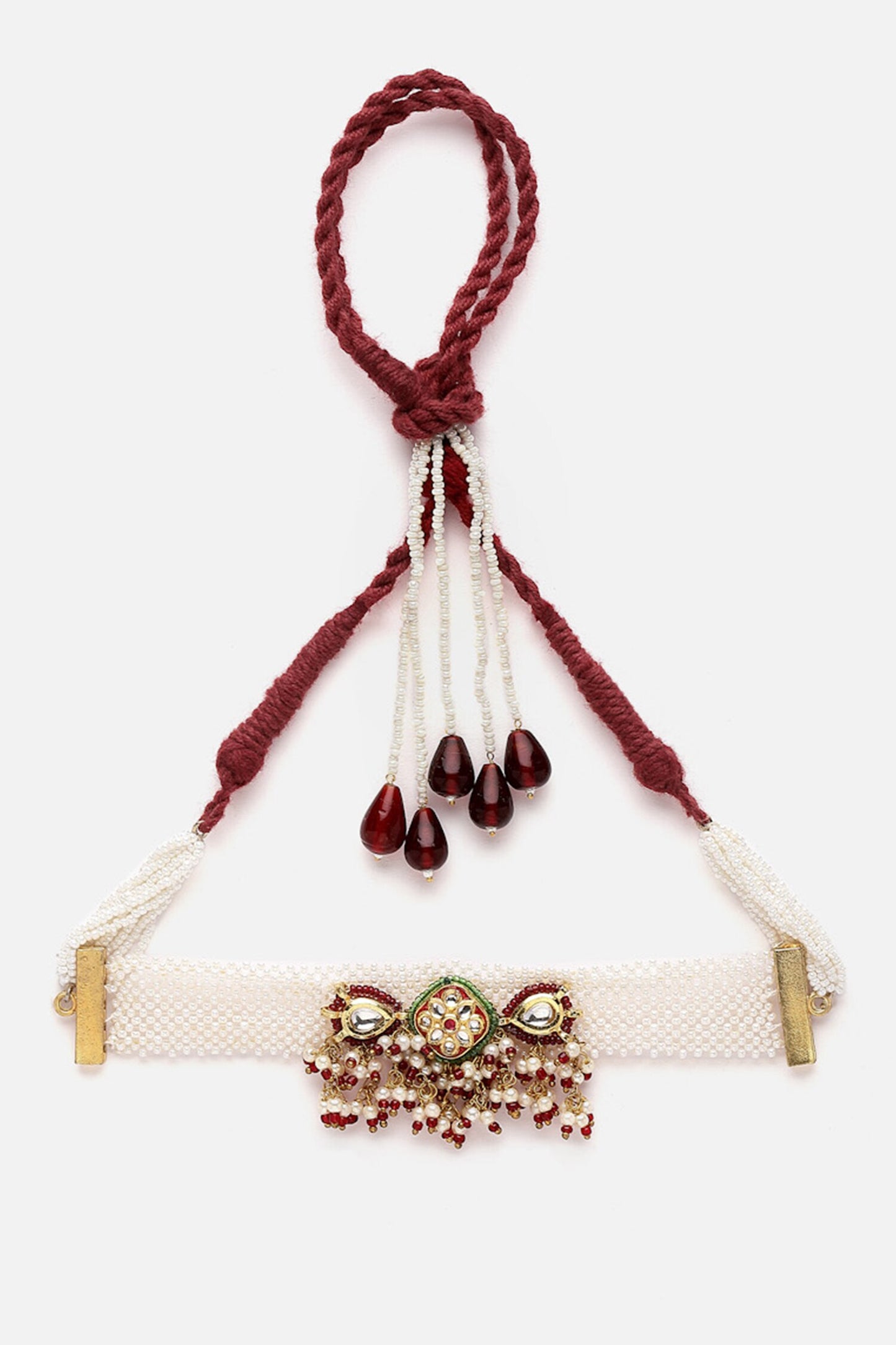 Pearl Beaded Choker