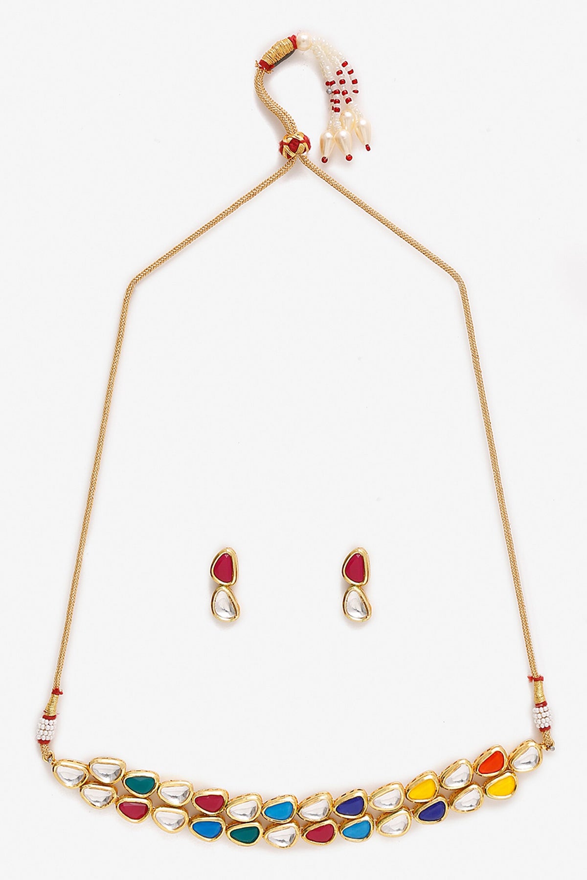 Kundan Stone Studded Choker Set