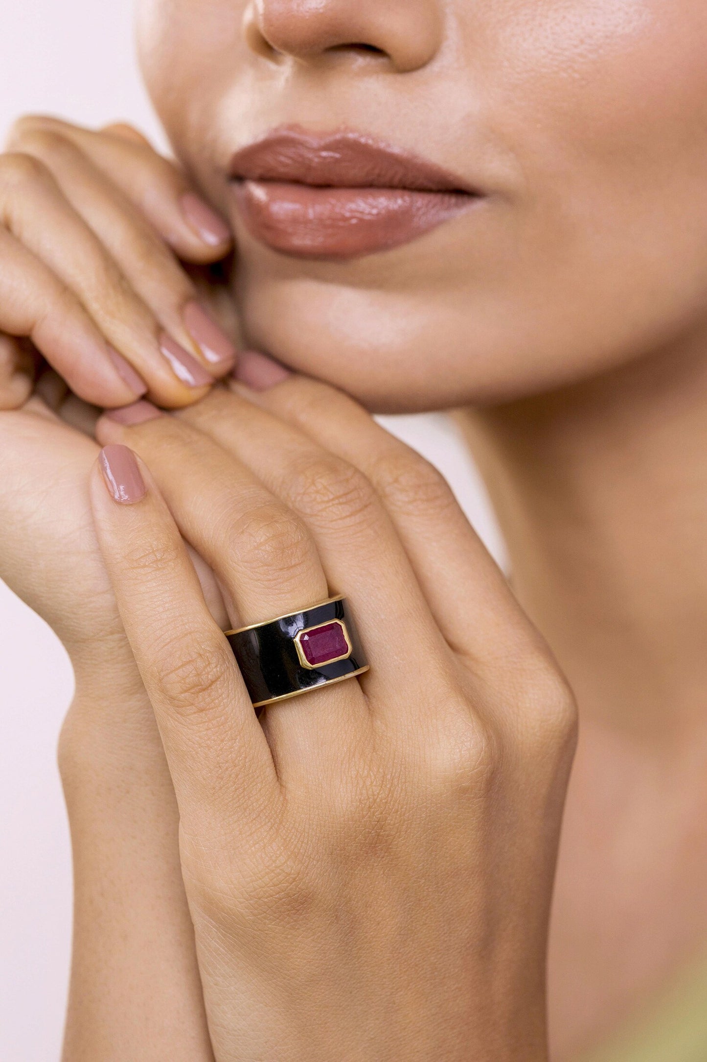 Enamelled Ring