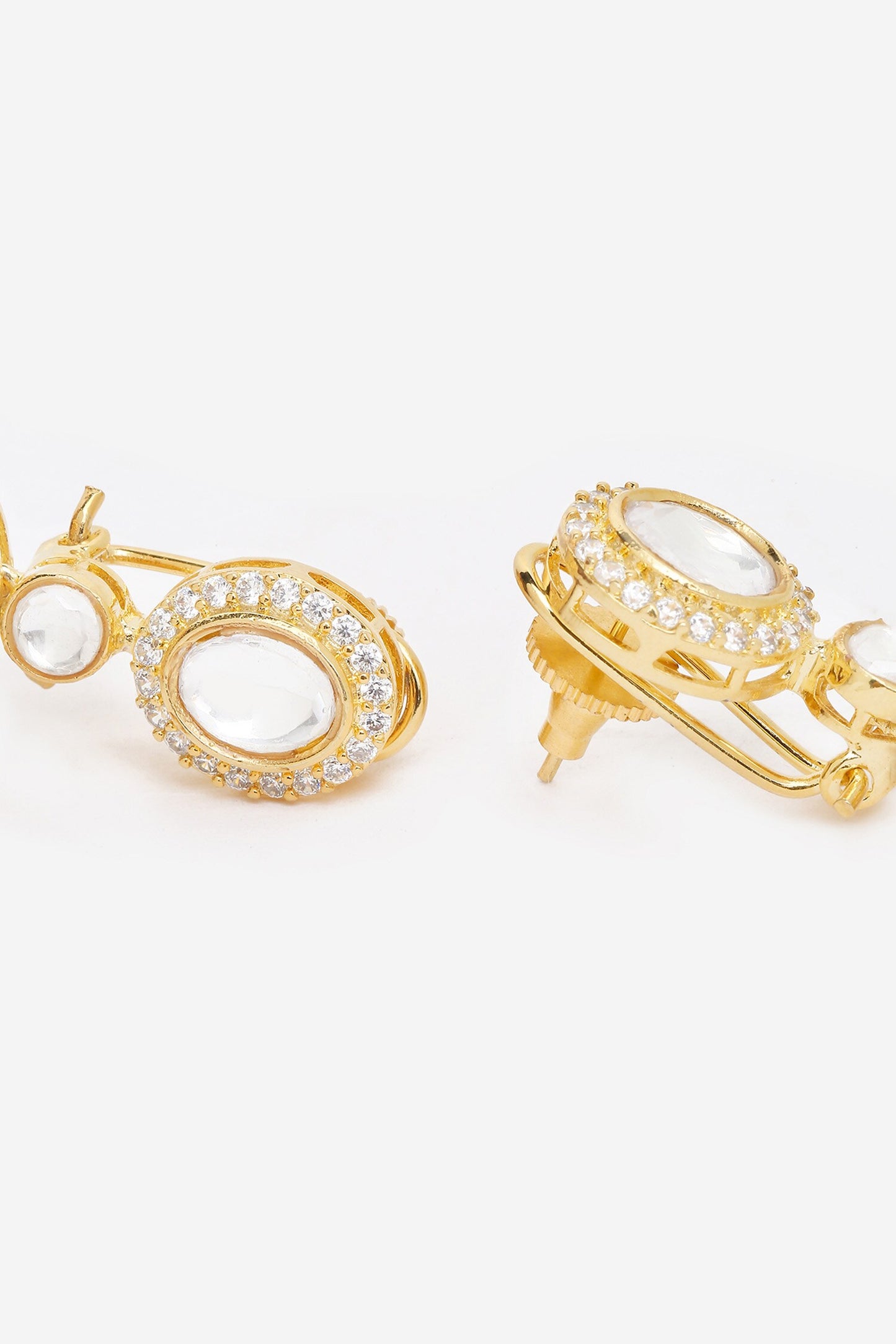 Kundan Embellished Dangler Earrings