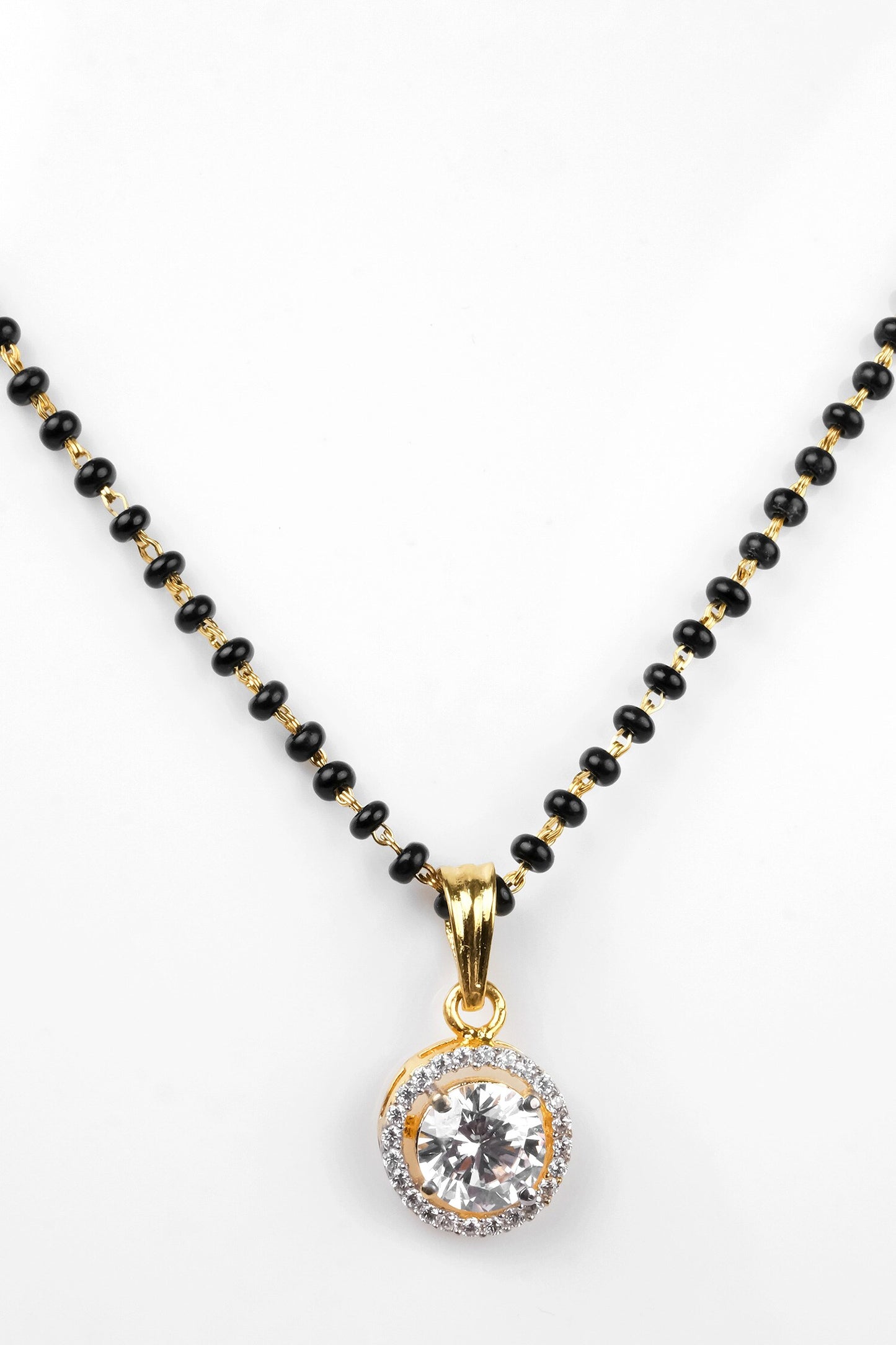 Cubic Zirconia Embellished Mangalsutra