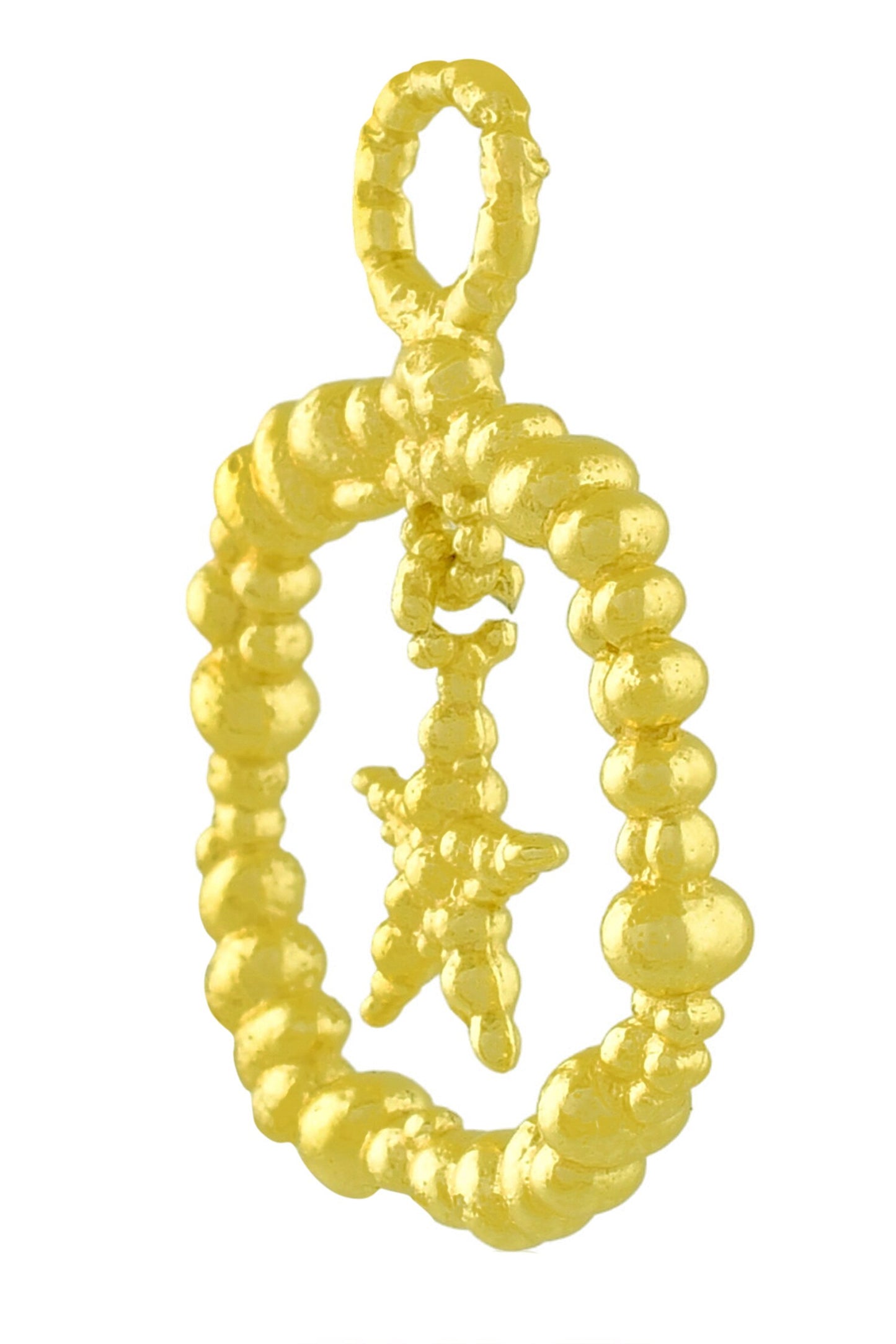 Granulated Star Charm
