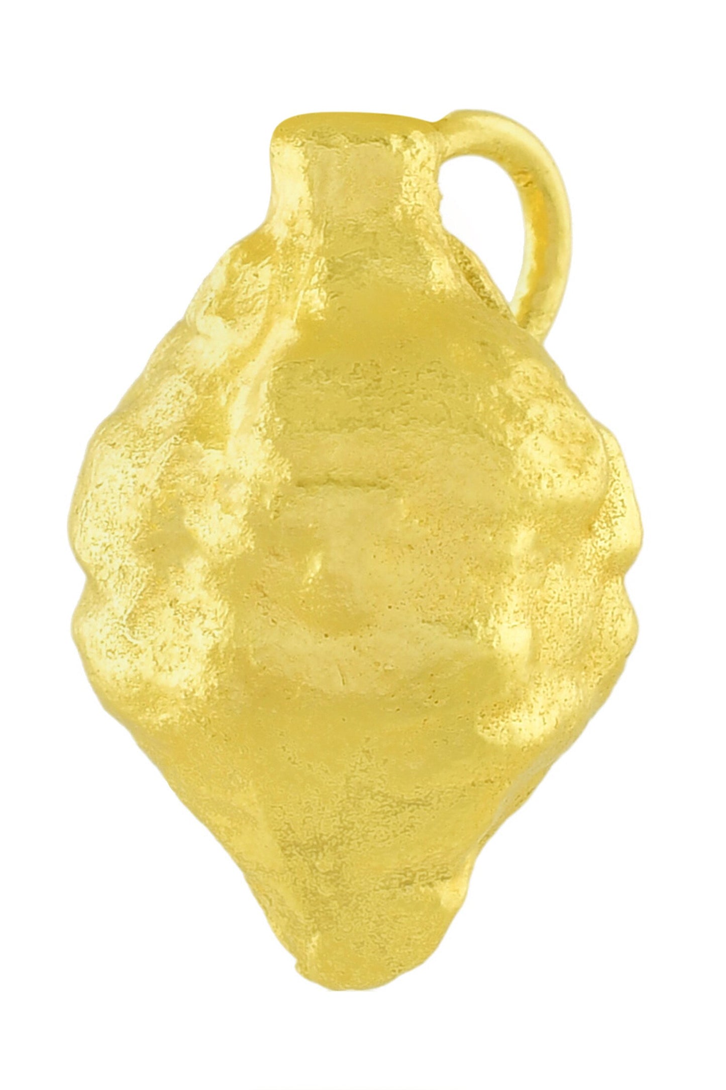 Textured Nugget Charm