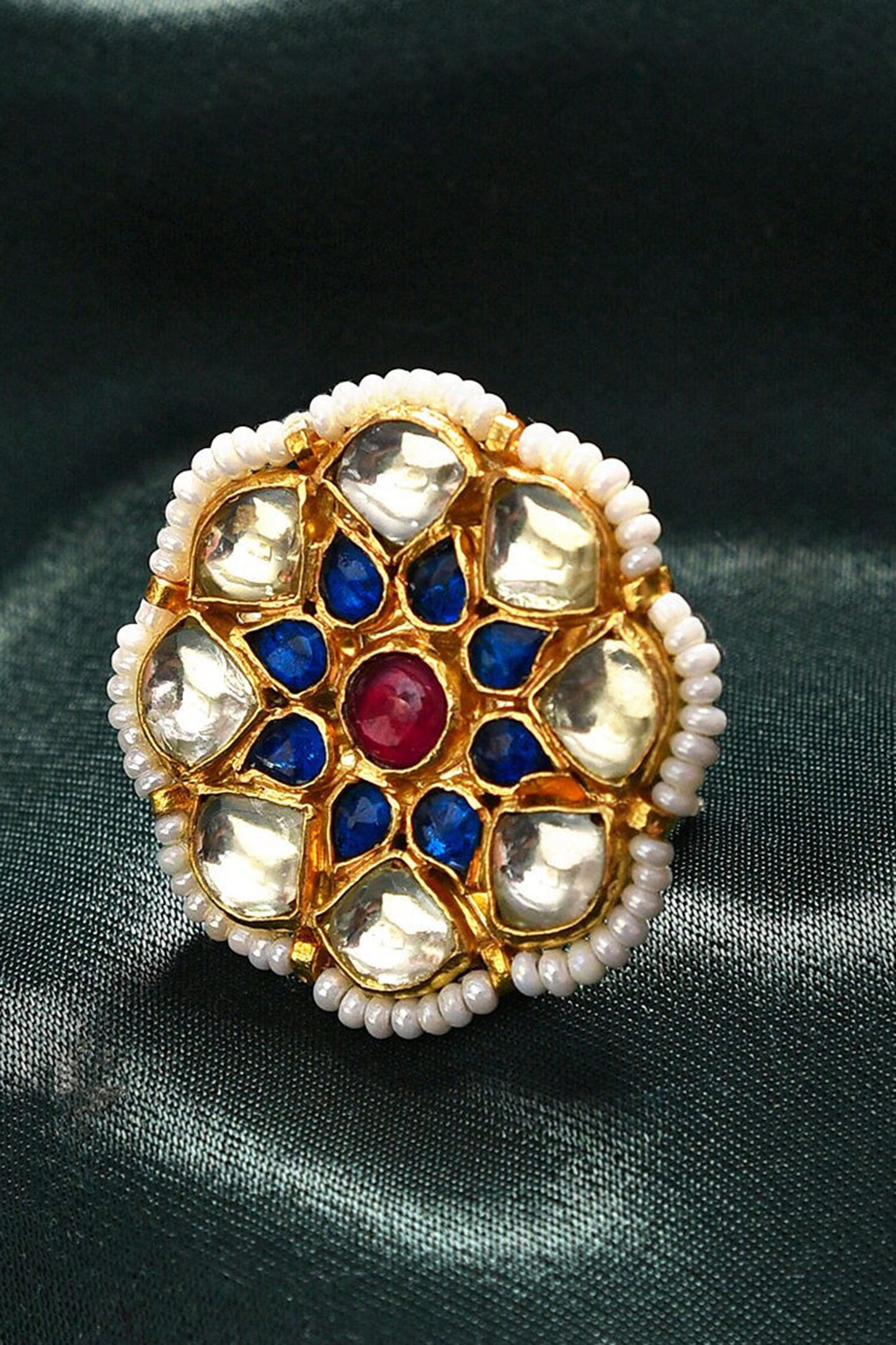 Floral Carved Ring