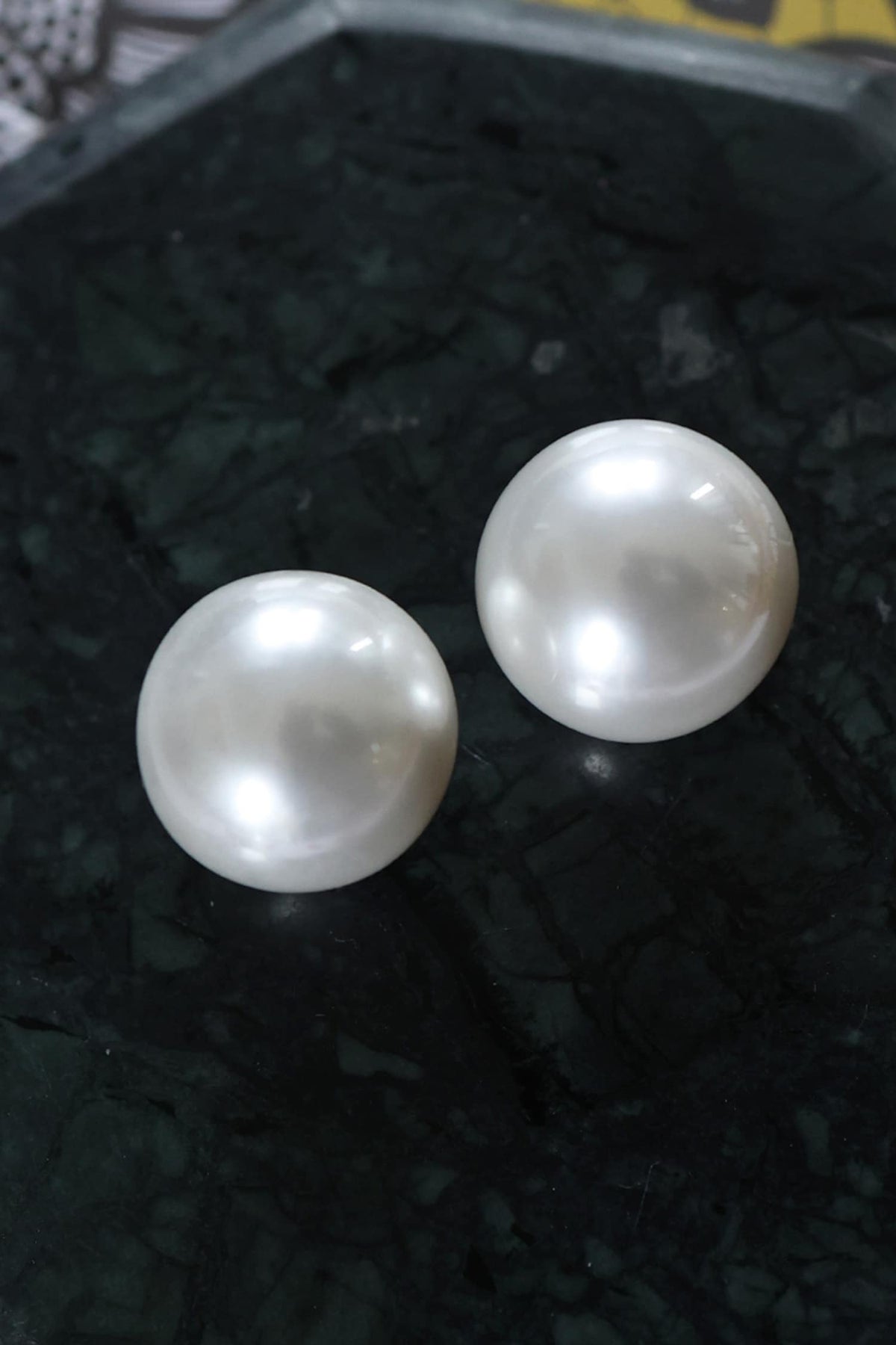 Pearl Embellished Studs