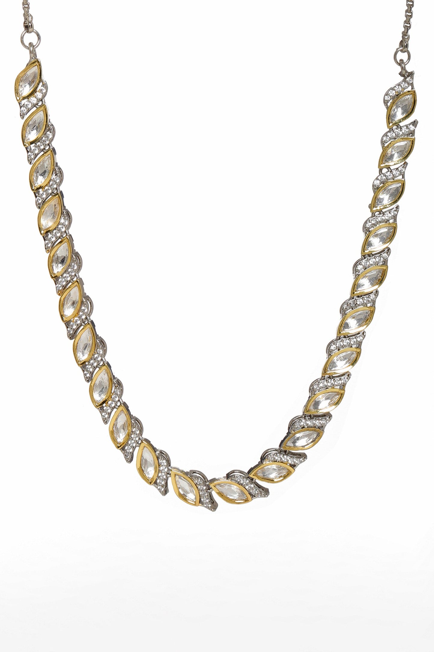 Leaf Cutwork Choker