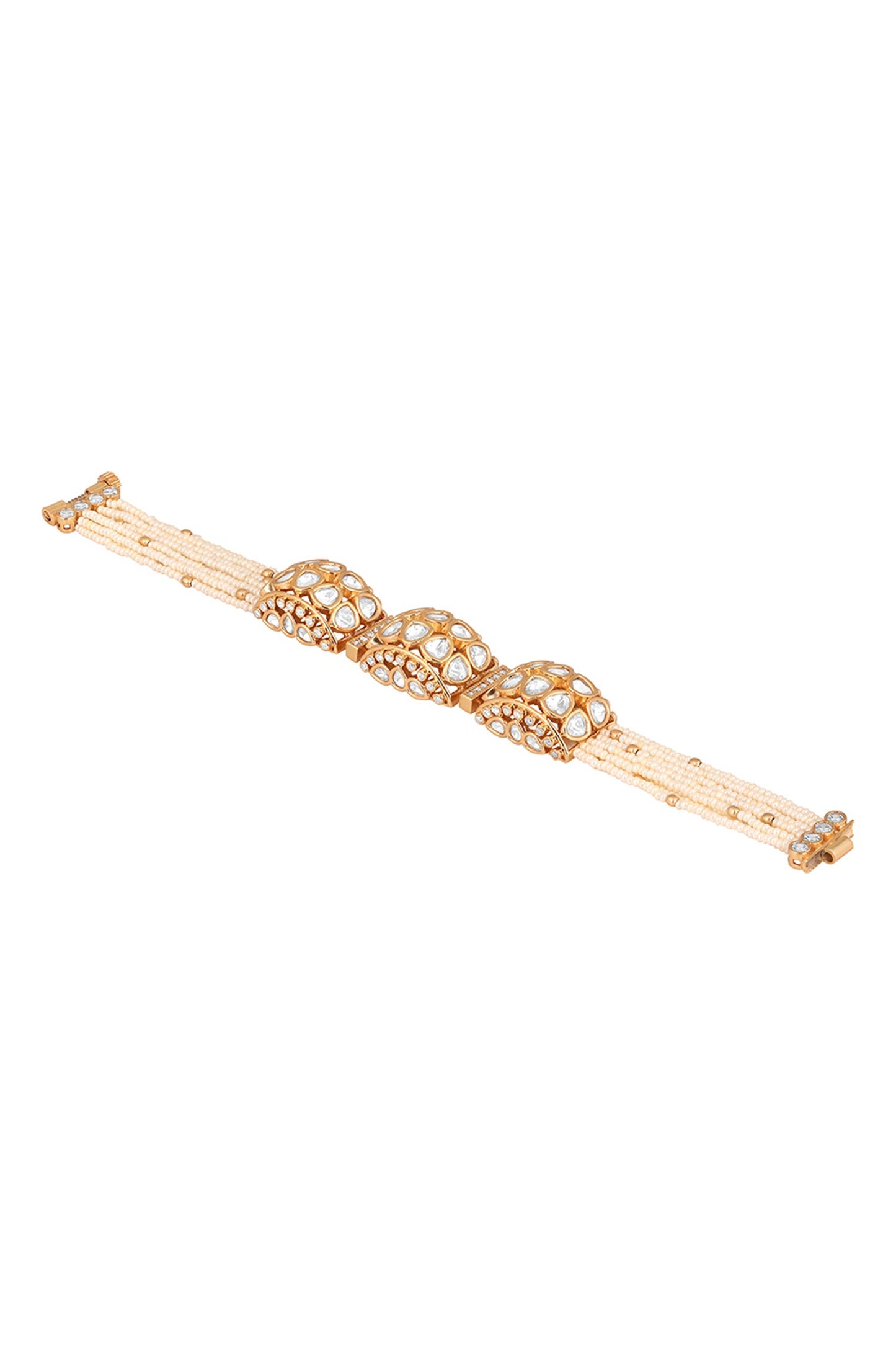 Kundan Polki Embellished Bracelet