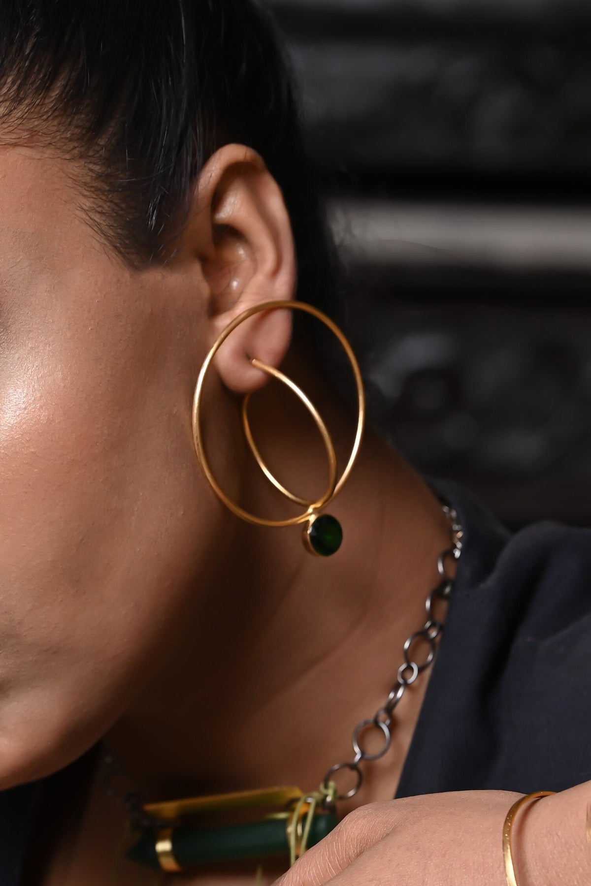 Natural Elegance Hoops