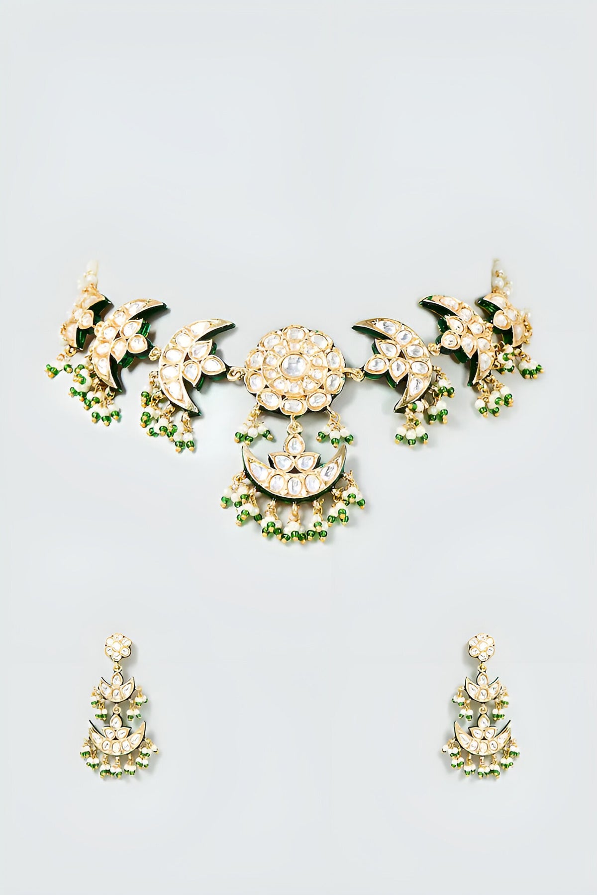 Chaand Embellished Necklace Set