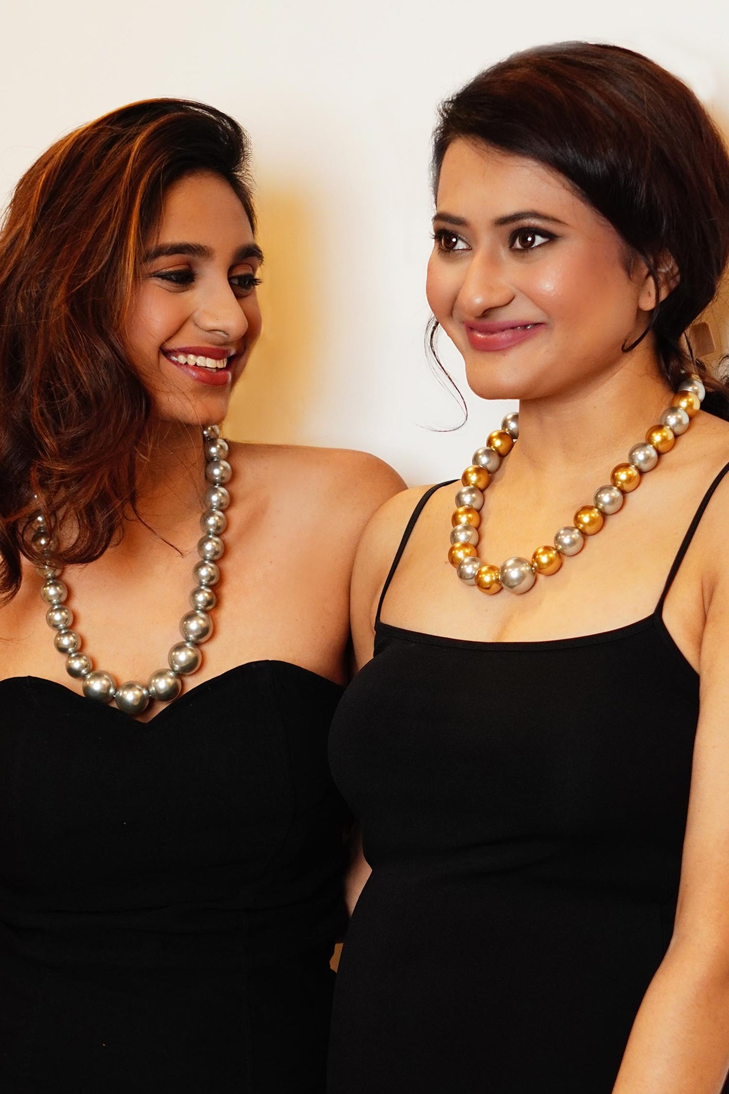 Pearl Embellished Necklace