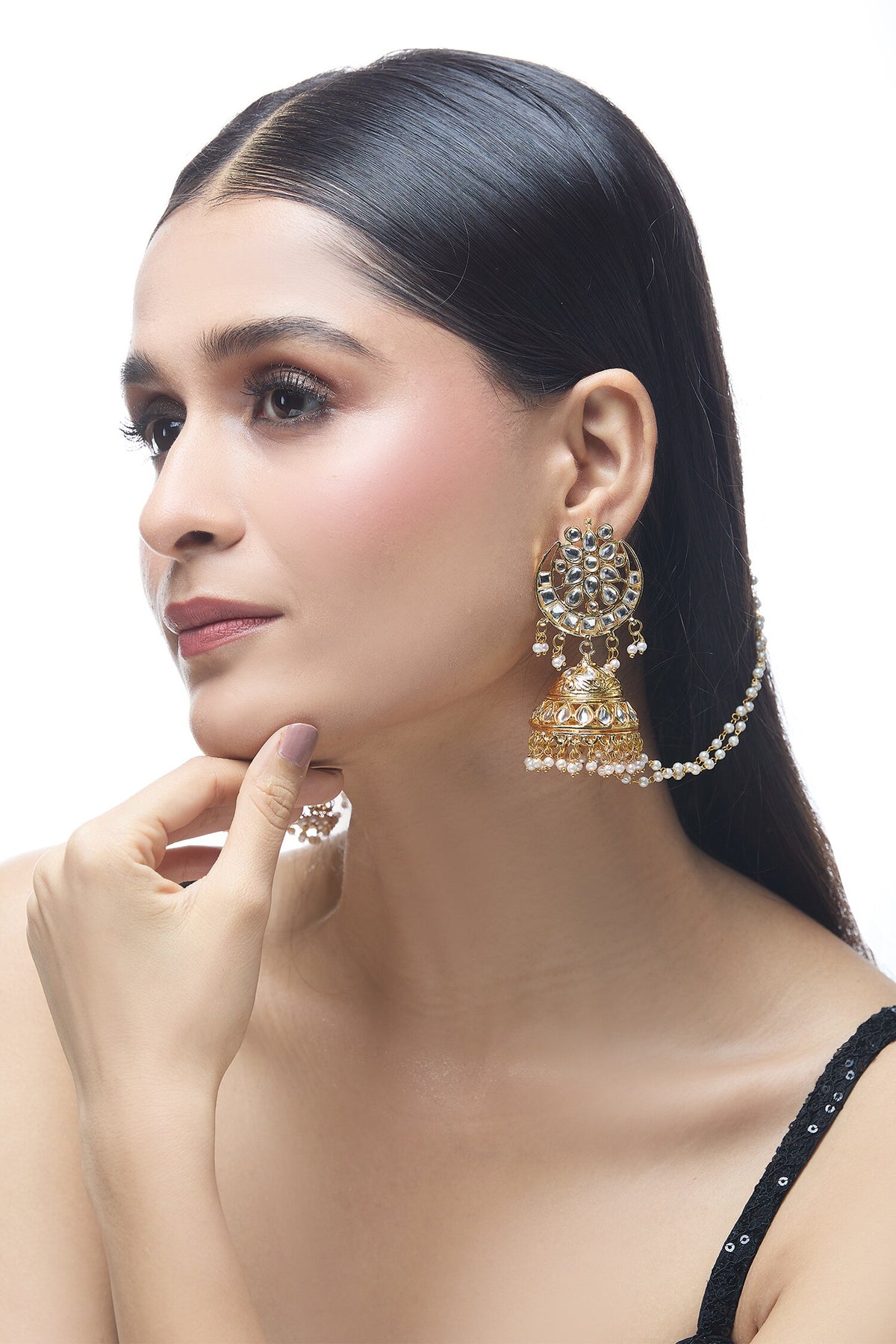Embellished Jhumka Earrings