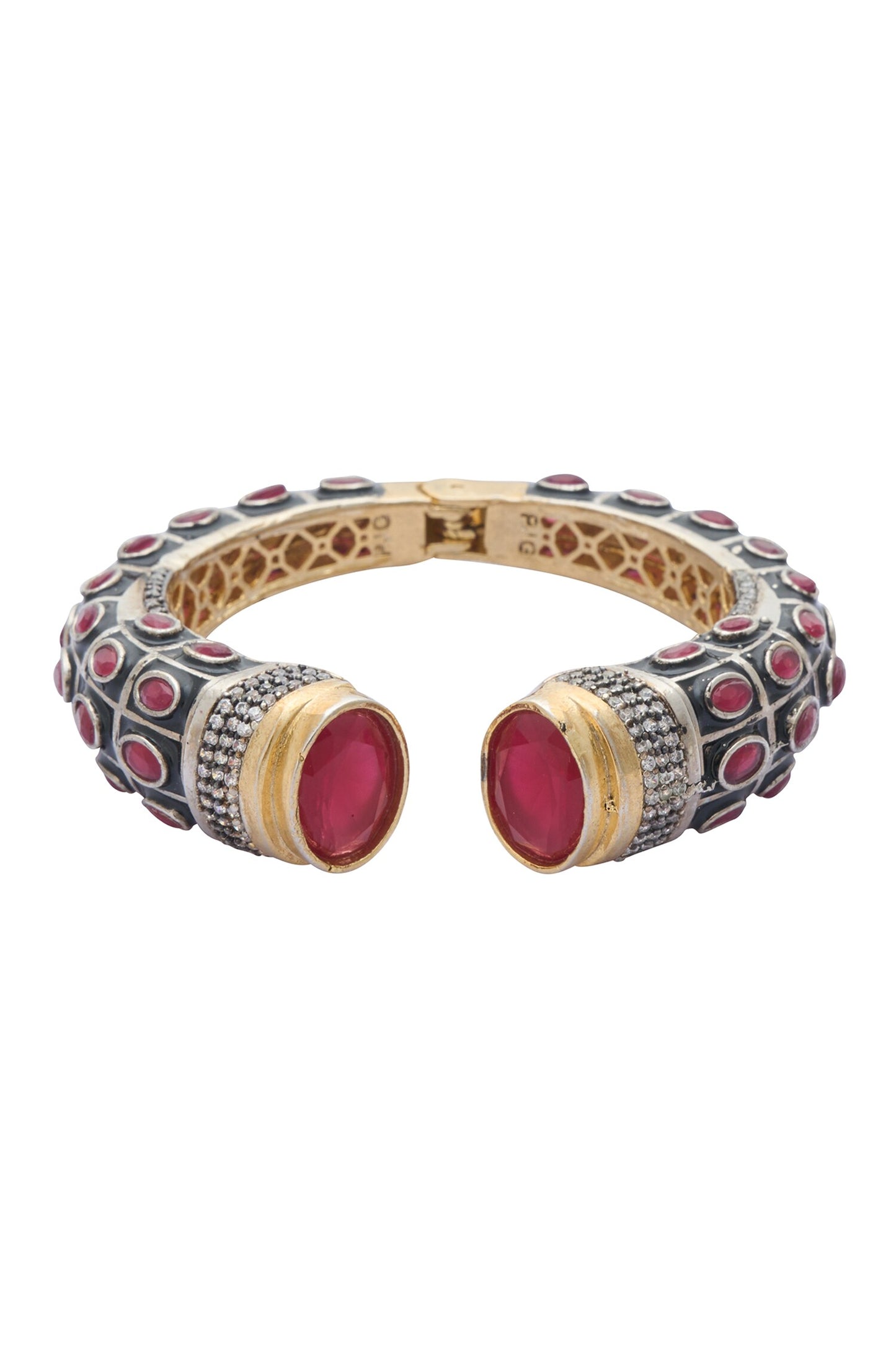 Geometric Carved Kada