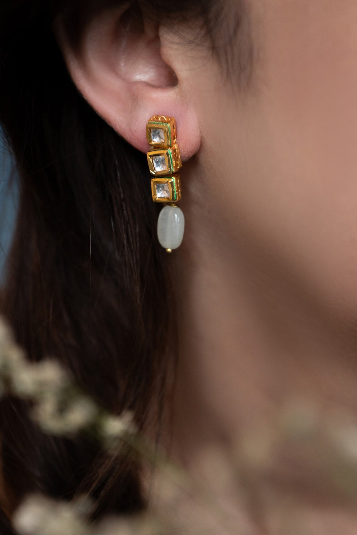 Kundan Embellished Danglers