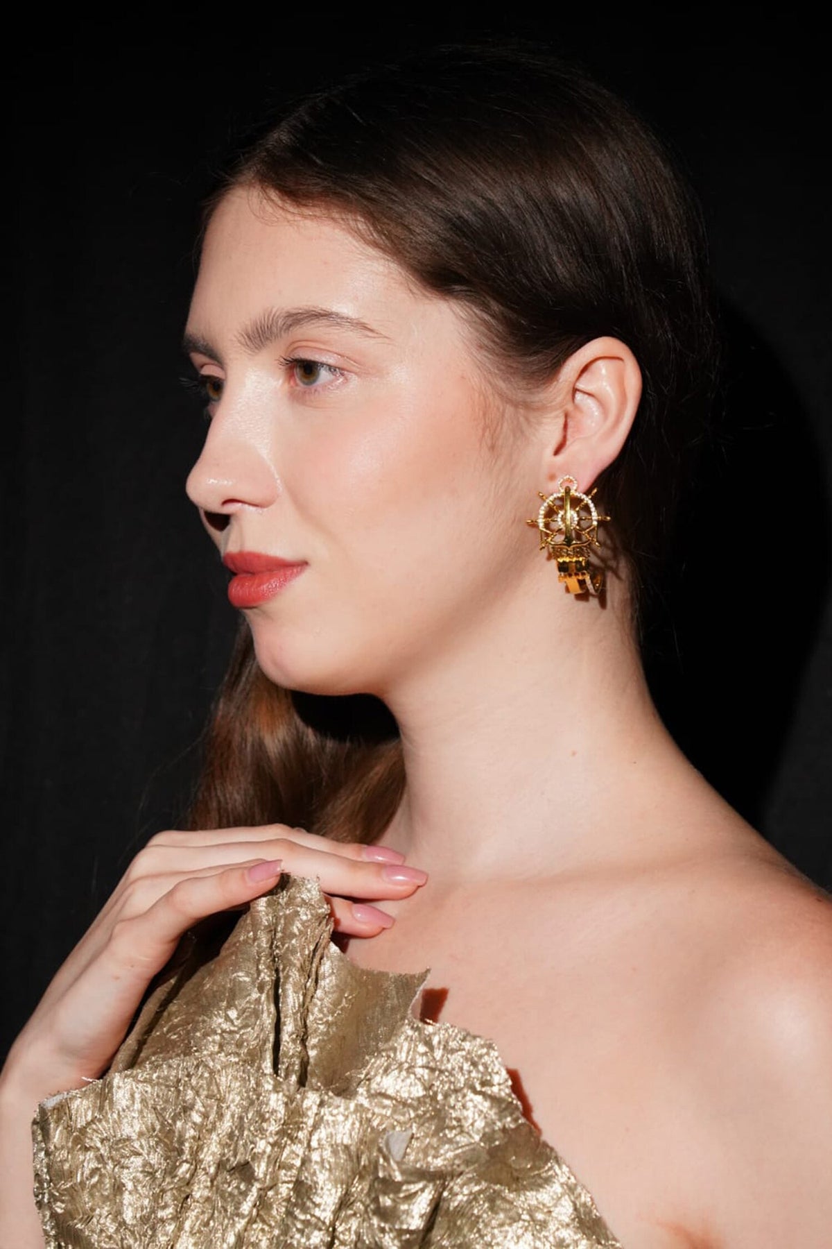 Anchor Key Half Hoops
