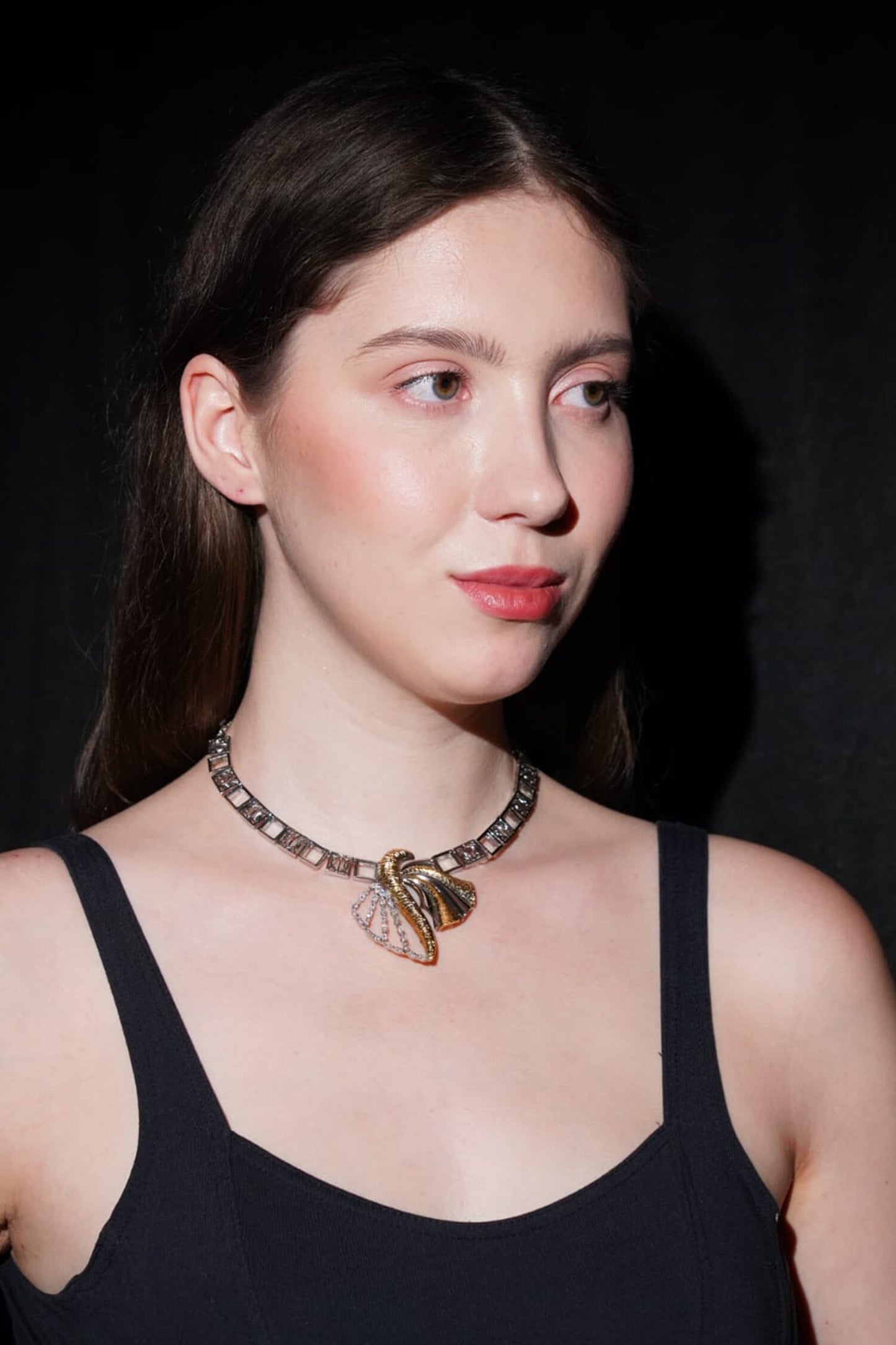 Knife Edge Pendant Necklace