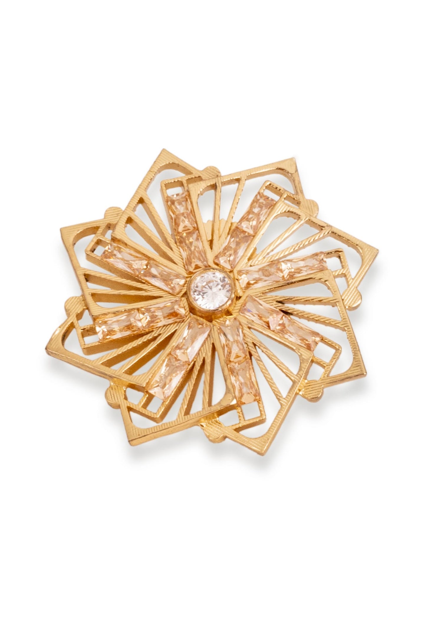 Caree Stones Embellished Pendant Necklace