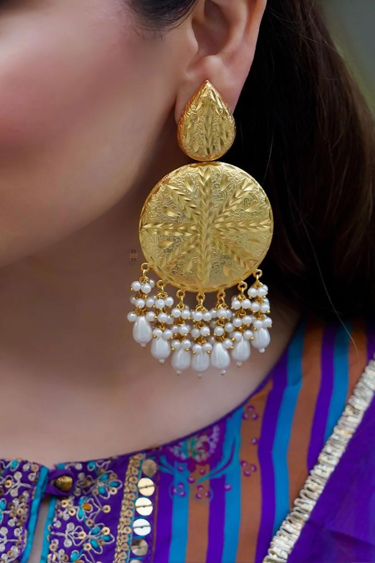 Rashmi Handcrafted Dangler Earrings
