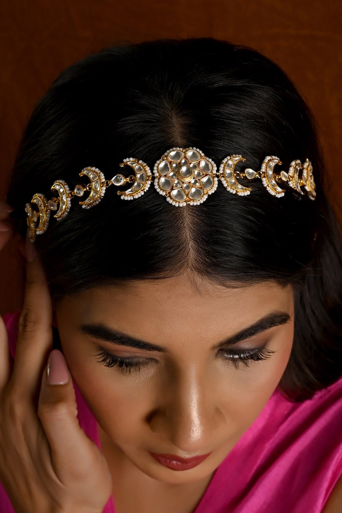 Kundan Studded Sheeshphool