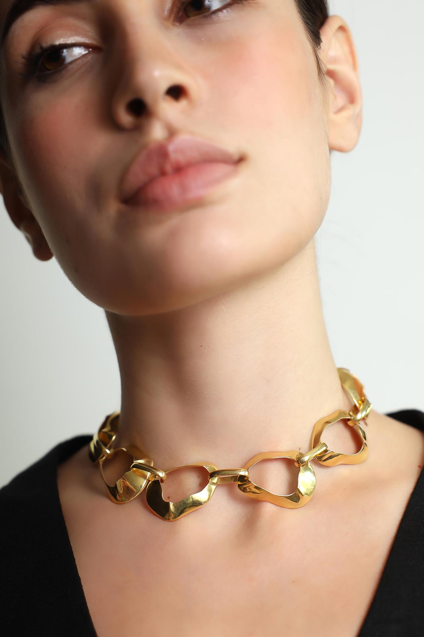 Ebb Abstract Motif Necklace