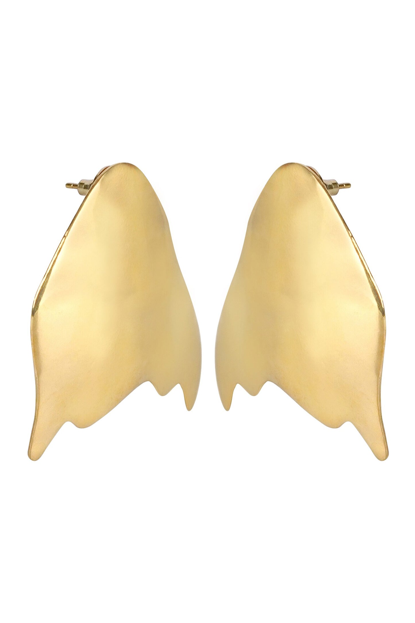 Ripple Shaped Abstract Earrings