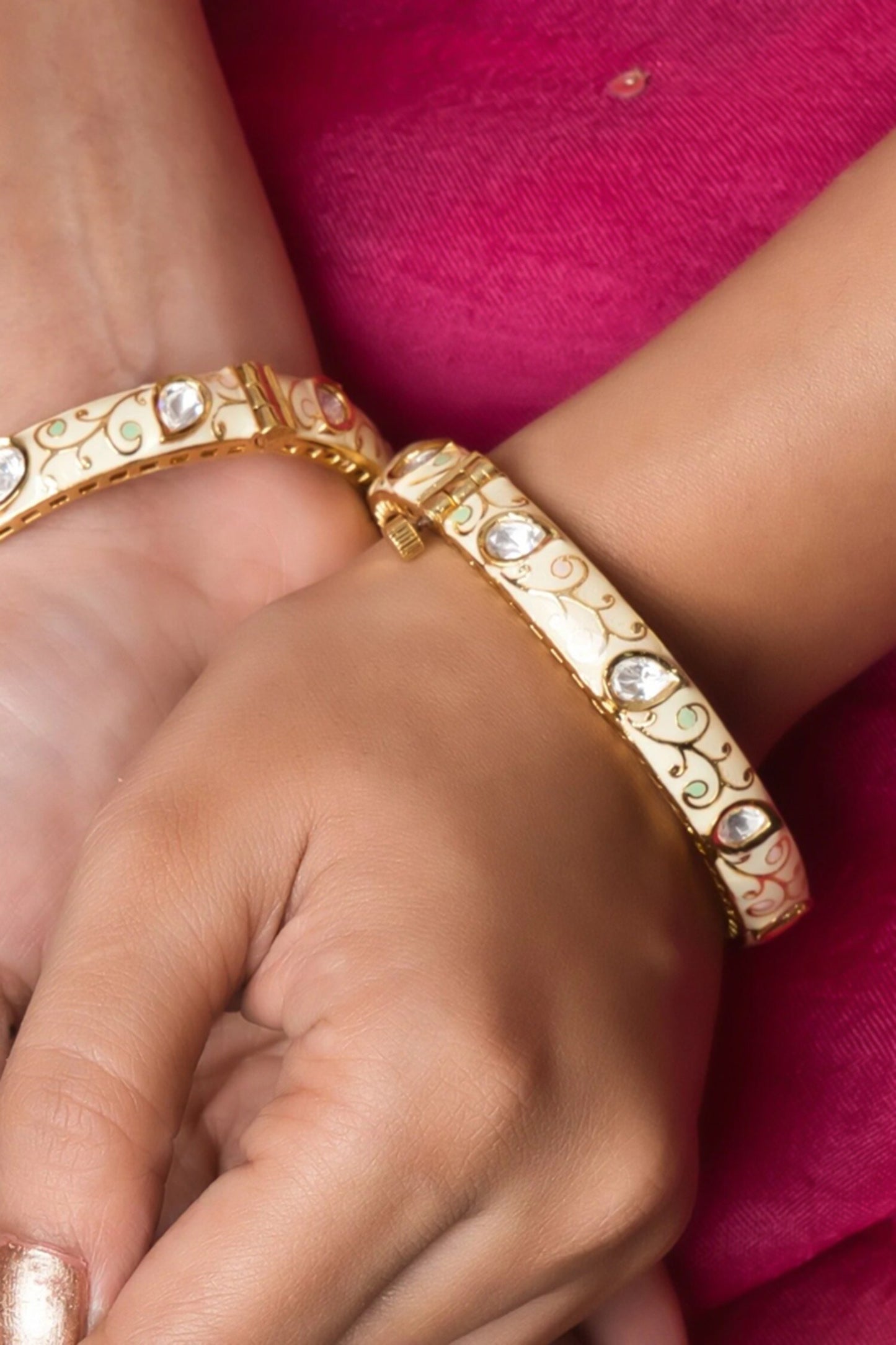 Elegance Meenakari Bangle-Single Pc