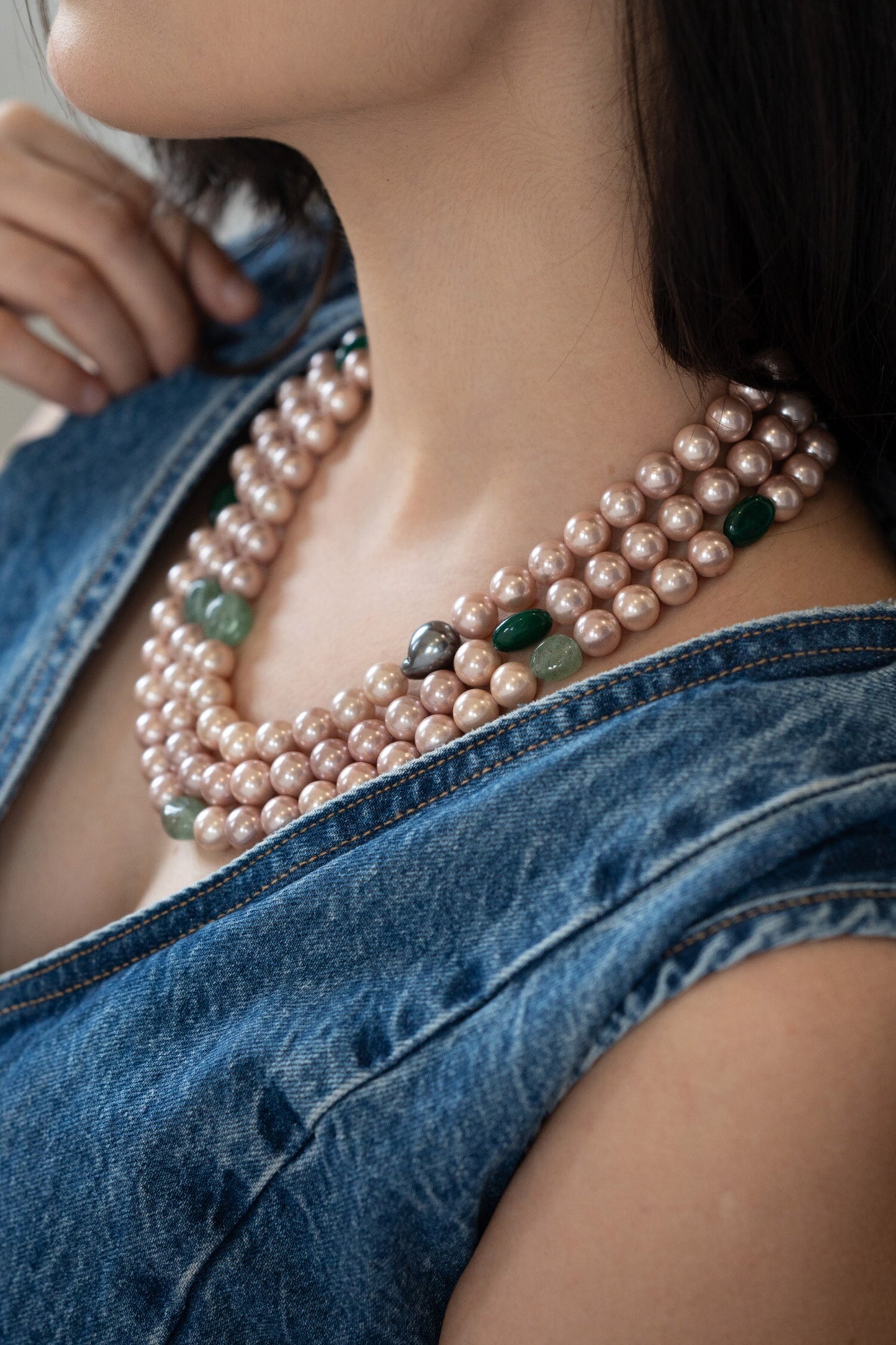 Pearl Layered Necklace
